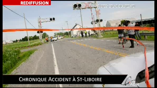 Accident à St-Liboire